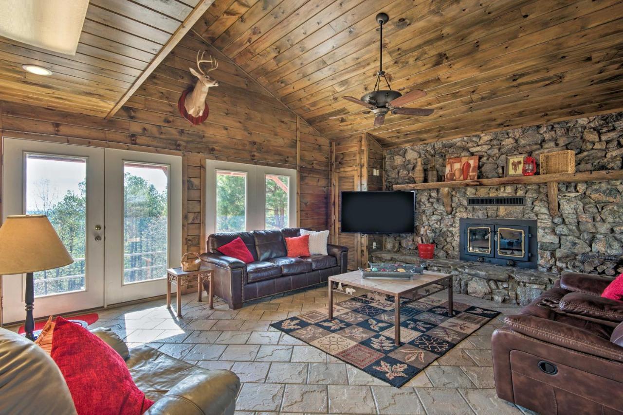 Broken Bow Mountaintop Home With Hot Tub! 外观 照片