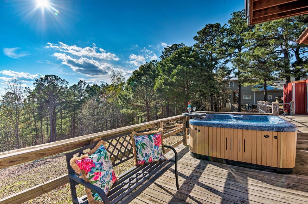 Broken Bow Mountaintop Home With Hot Tub! 外观 照片